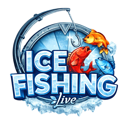 Ice Fishing zimowy slot od Hacksaw Gaming z haczykiem na ryby i bonusowymi rundami